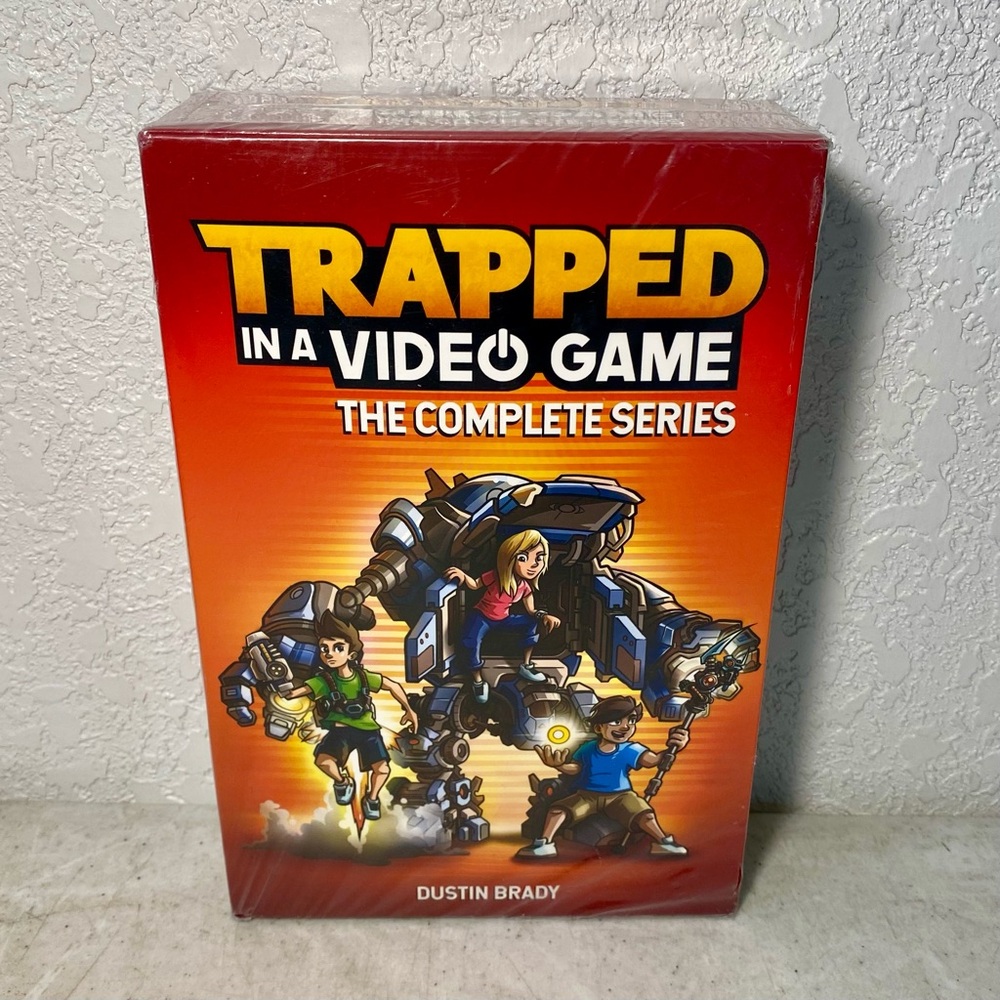 Trapped in a Video Game : The Complete Series - Brady, Dustin - 5 Volumes